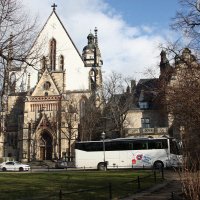 bus voor Thomaskirche Leipzig